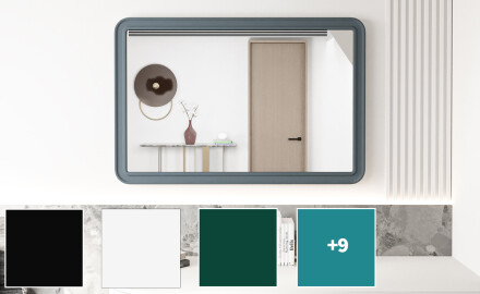 Ümar peegel MDF raamiga L299