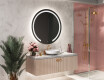 Ümmargune LED-vannitoa peegli L96 - Ümmargune LED-vannitoa peegli L96 #8