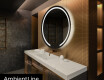 Ümmargune LED-vannitoa peegli L96 - Ümmargune LED-vannitoa peegli L96 #2