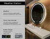 Ümmargune LED-vannitoa peegli L96 - Ümmargune LED-vannitoa peegli L96 #2
