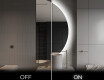 Poolringpeegel LED-valgustusega seinapeegel A221 #3