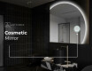 Poolringpeegel LED valgustatud seinapeegel Q221 #5