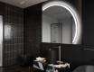 Poolringpeegel LED-valgustusega seinapeegel Q222
