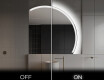 Poolringpeegel LED-valgustusega seinapeegel Q222 #3