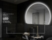 Poolringpeegel LED-valgustusega seinapeegel W221 #8
