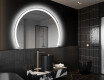 Poolringikujuline peegel LED-valgustusega W222