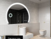Poolringikujuline peegel LED-valgustusega W222 #3