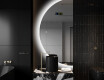 Poolringikujuline LED-valgustusega peegel D221 #4