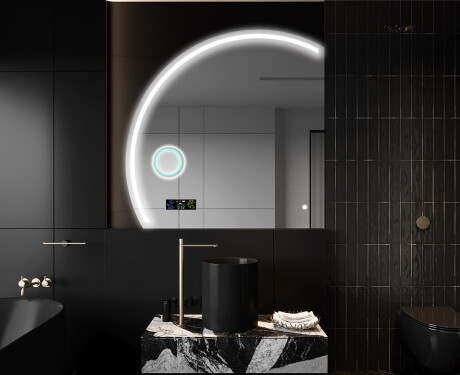 Poolringpeegel LED-valgustusega seinapeegel X223 #4