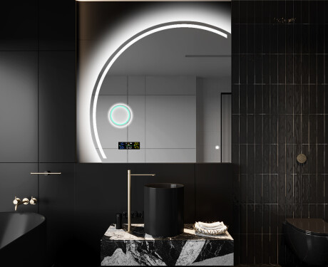 Poolringpeegel LED-valgustusega seinapeegel X223 #10