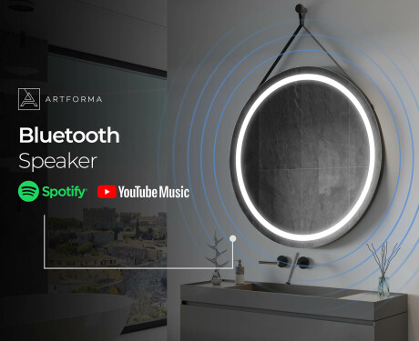 Ümmargune ripppeegel koos valgustitega L33 #9