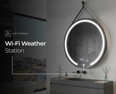 Ümmargune ripppeegel koos tuledega L96 #8