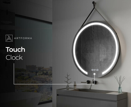 Ümmargune ripppeegel koos tuledega L96 #9