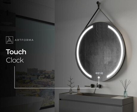 Ümmargune valgustitega ripppeegel L97 #9