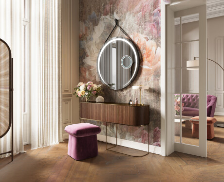 Ümmargune valgustitega ripppeegel L98 #6