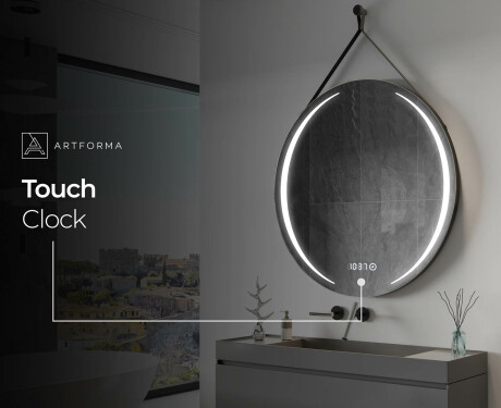 Ümmargune valgustitega ripppeegel L99 #9