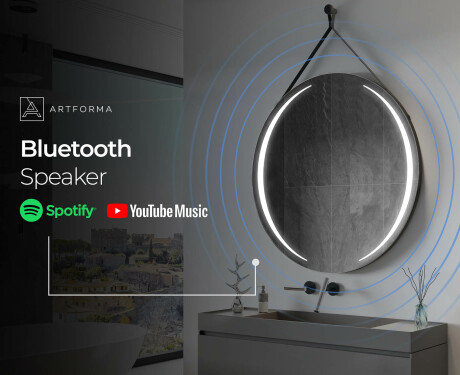 Ümmargune valgustitega ripppeegel L99 #11