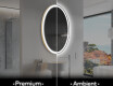 Taustavalgustusega LED-vannitoa peegel L227