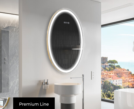 Taustavalgustusega LED-vannitoa peegel L227 #3