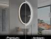 Taustavalgustusega LED-vannitoa peegel L228