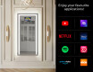 Pikk seinapeegel koridoris taustavalgustusega LED L15 #2