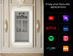 Pikk seinapeegel koridoris taustavalgustusega LED L57 #2