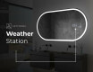 Taustavalgustusega LED-vannitoa peegel L230 #8