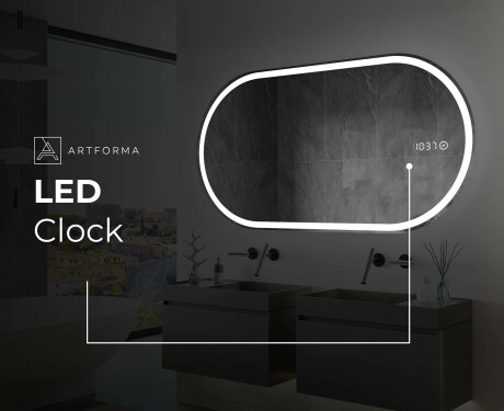 Taustavalgustusega LED-vannitoa peegel L230 #8