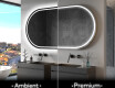 Taustavalgustusega LED-vannitoa peegel L231