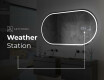 Taustavalgustusega LED-vannitoa peegel L231 #8