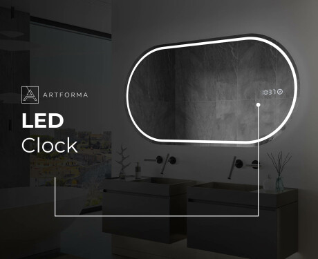 Taustavalgustusega LED-vannitoa peegel L231 #8