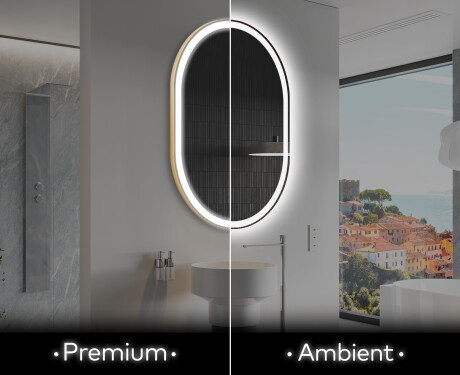 Taustavalgustusega LED-vannitoa peegel L230