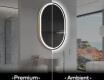 Taustavalgustusega LED-vannitoa peegel L231