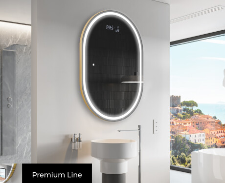 Taustavalgustusega LED-vannitoa peegel L231 #3