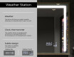 Ristkülikukujuline vannitoa peegel LED-valgusega FrameLine L11 #8