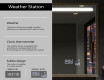 Ristkülikukujuline vannitoa peegel LED-valgusega FrameLine L12 #8