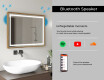 Ristkülikukujuline vannitoa peegel LED-valgusega FrameLine L49 #11