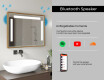 Ristkülikukujuline vannitoa peegel LED-valgusega FrameLine L134 #11