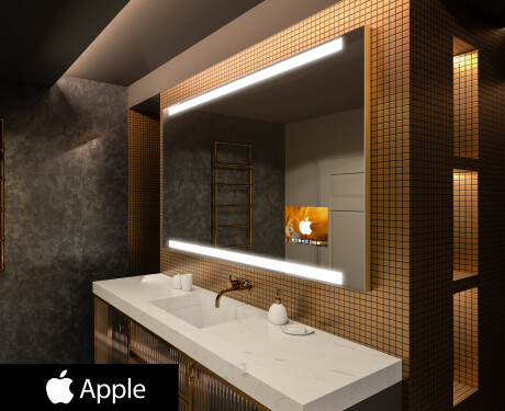 LED valgustatud peegel SMART Apple ekraaniga L47