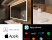 SMART valgustusega vannitoa peegel L49 Apple #2