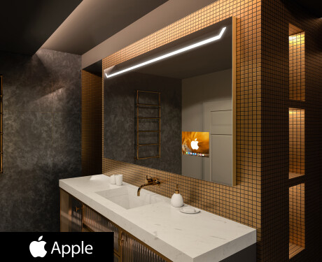 LED valgustatud peegel SMART Apple ekraaniga L128