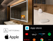 Vannitoa LED-valgustusega peegel SMART L129 Apple #2