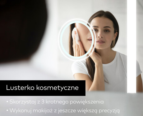 Nutikas valgustusega vannitoa peegel LED L02 Google Series #4