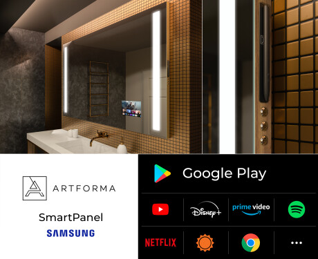 LED valgustatud peegel SMART SmartPaneliga L02 #2