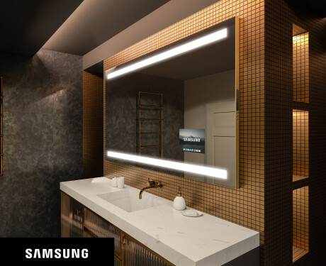 SMART valgustatud vannitoa peegel L09 Samsung SMART valgustatud vannitoa peegel L09 Samsung