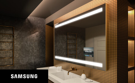 SMART valgustatud vannitoa peegel L09 Samsung SMART valgustatud vannitoa peegel L09 Samsung