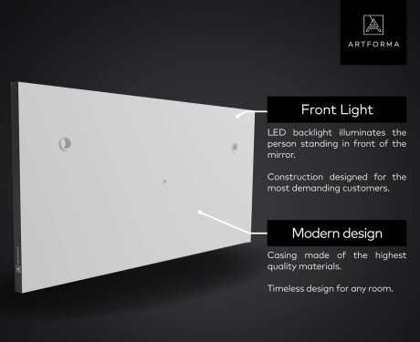 LED valgustatud peegel SMART SmartPaneliga L15 #5