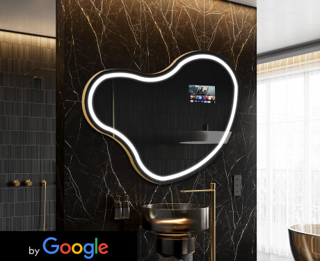 SMART ebaregulaarne vannitoapeegel LED N223 Google