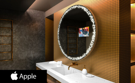 LED valgustatud ümmargune SMART peegel L115 Apple L115 Apple