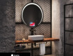 Ümmargune Magic Mirror LED valgustatud L153 Apple